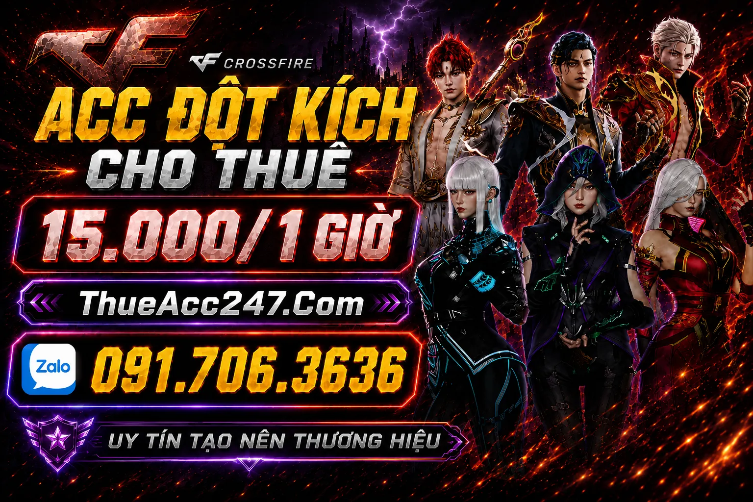 Acc 15K 1 Giờ